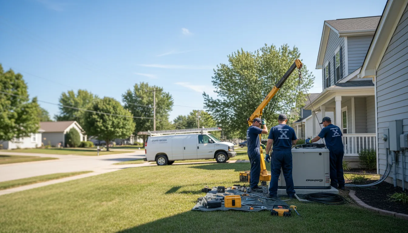 Generator Installation in West Lebanon, IN near me